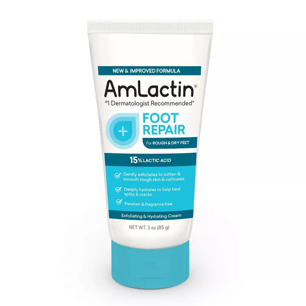 AmLactin Alpha-Hydroxy therapy foot repair Foot Cream, 3 Oz